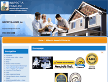 Tablet Screenshot of inspectahome.us