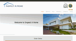 Desktop Screenshot of inspectahome.net