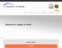 Tablet Screenshot of inspectahome.net